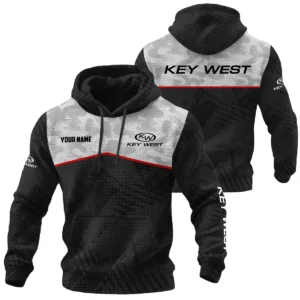 Key West Exclusive Logo Waffle Quilted Hoodie TTFSH358081903KWZ