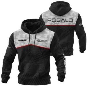 Robalo Exclusive Logo Waffle Quilted Hoodie TTFSH358081903RLZ