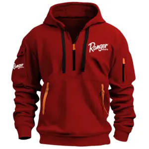 Exclusive Logo Tournament Hoodie Half Zipper TTFSHHZ3D0819RBZ