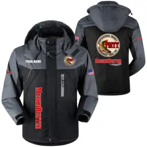 Tournament Exclusive Logo Outdoor Charging Suit Plush Waterproof Windproof Jacket Detachable Hood TTFSPCSN0107PMTT