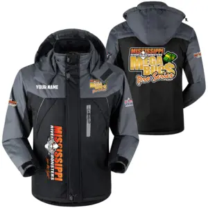 Tournament Exclusive Logo Outdoor Charging Suit Plush Waterproof Windproof Jacket Detachable Hood TTFSPCSN0107RMMB