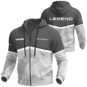 Legend Exclusive Logo Waffle Zipper Hoodie TTFSWHZS3D081901LEZ