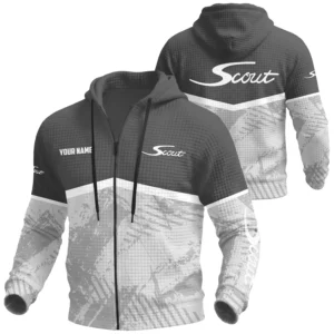 Scout Exclusive Logo Waffle Zipper Hoodie TTFSWHZS3D081901SSZ