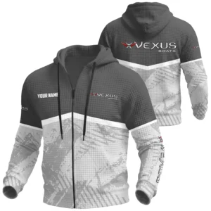 Vexus Exclusive Logo Waffle Zipper Hoodie TTFSWHZS3D081901VBZ