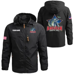 Tournament Exclusive Logo Waterproof Outdoor Jacket Detachable Hood TTFSWOJN0107ACT