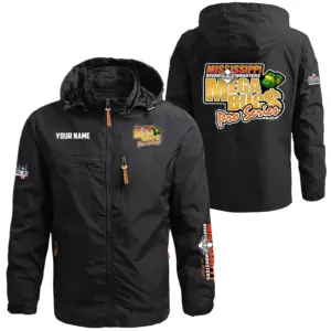 Tournament Exclusive Logo Waterproof Outdoor Jacket Detachable Hood TTFSWOJN0107RMMB
