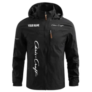 Chris-Craft Exclusive Logo Waterproof Outdoor Windbreaker Jacket Detachable Hood TTFSWOJNC2510CFZ