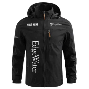 EdgeWater Exclusive Logo Waterproof Outdoor Windbreaker Jacket Detachable Hood TTFSWOJNC2510EDZ