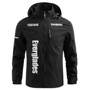 Everglades Exclusive Logo Waterproof Outdoor Windbreaker Jacket Detachable Hood TTFSWOJNC2510ERZ