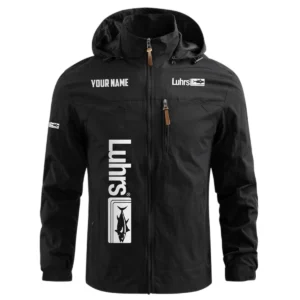 Luhrs Exclusive Logo Waterproof Outdoor Windbreaker Jacket Detachable Hood TTFSWOJNC2510LHZ