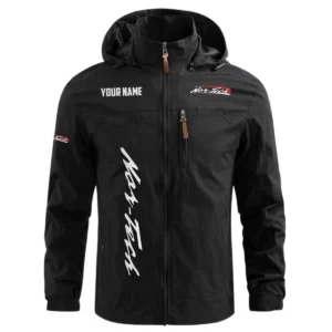 Nor-Tech Exclusive Logo Waterproof Outdoor Windbreaker Jacket Detachable Hood TTFSWOJNC2510NOZ