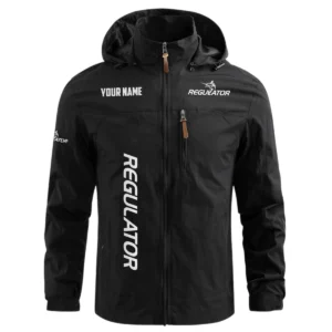 Regulator Exclusive Logo Waterproof Outdoor Windbreaker Jacket Detachable Hood TTFSWOJNC2510RGZ