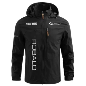 Robalo Exclusive Logo Waterproof Outdoor Windbreaker Jacket Detachable Hood TTFSWOJNC2510RLZ