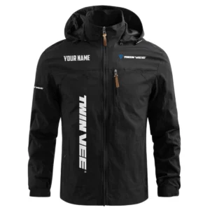 Twin Vee Exclusive Logo Waterproof Outdoor Windbreaker Jacket Detachable Hood TTFSWOJNC2510TVZ