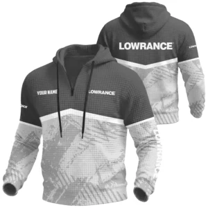 Lowrance Exclusive Logo Waffle Quarter-zip Hoodie TTFSWQH3D081901LZ
