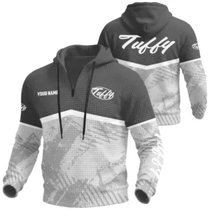 Tuffy Exclusive Logo Waffle Quarter-zip Hoodie TTFSWQH3D081901TUZ
