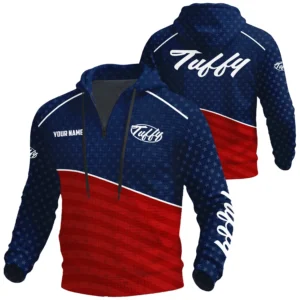 Tuffy Exclusive Logo Waffle Quarter-zip Hoodie TTFSWQH3D081902TUZ